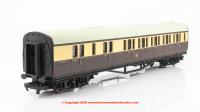 R4524 Hornby Railroad Brake Coach number 5121 in GWR chocolate and cream livery